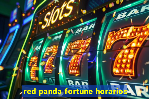 red panda fortune horarios